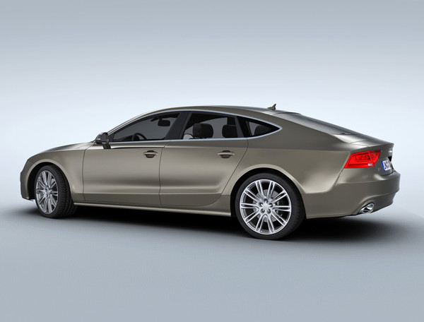 3d model audi car - Audi A7 Sportback (2011) by Swan3DStudios